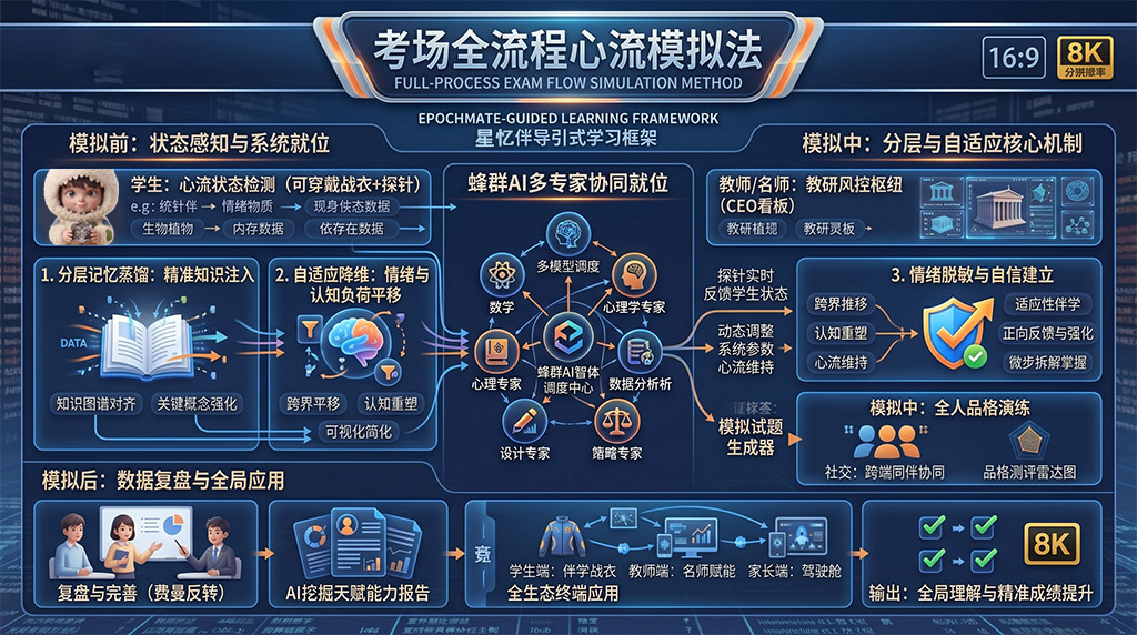 考场全流程心流模拟法