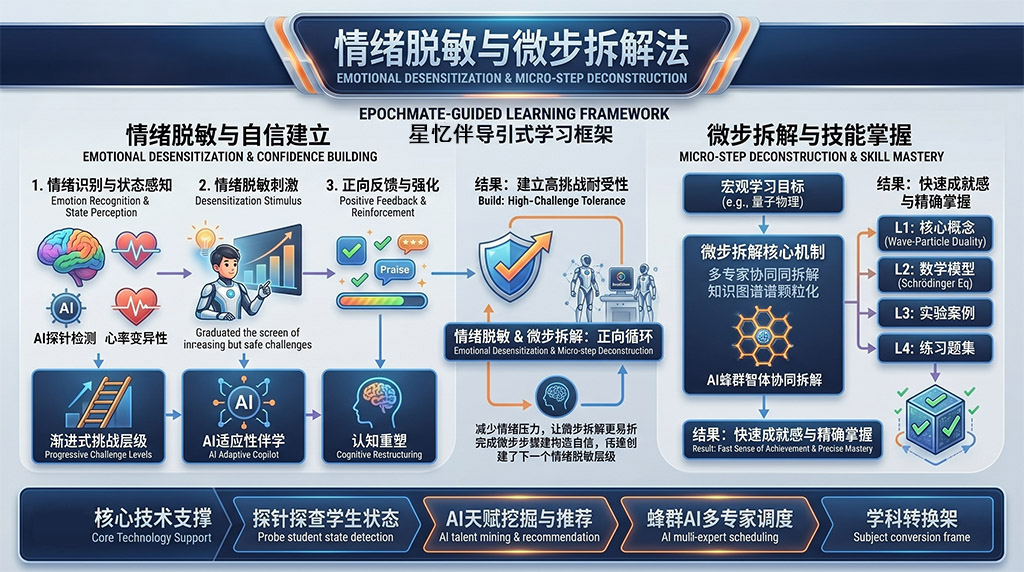 情绪脱敏与微步拆解法