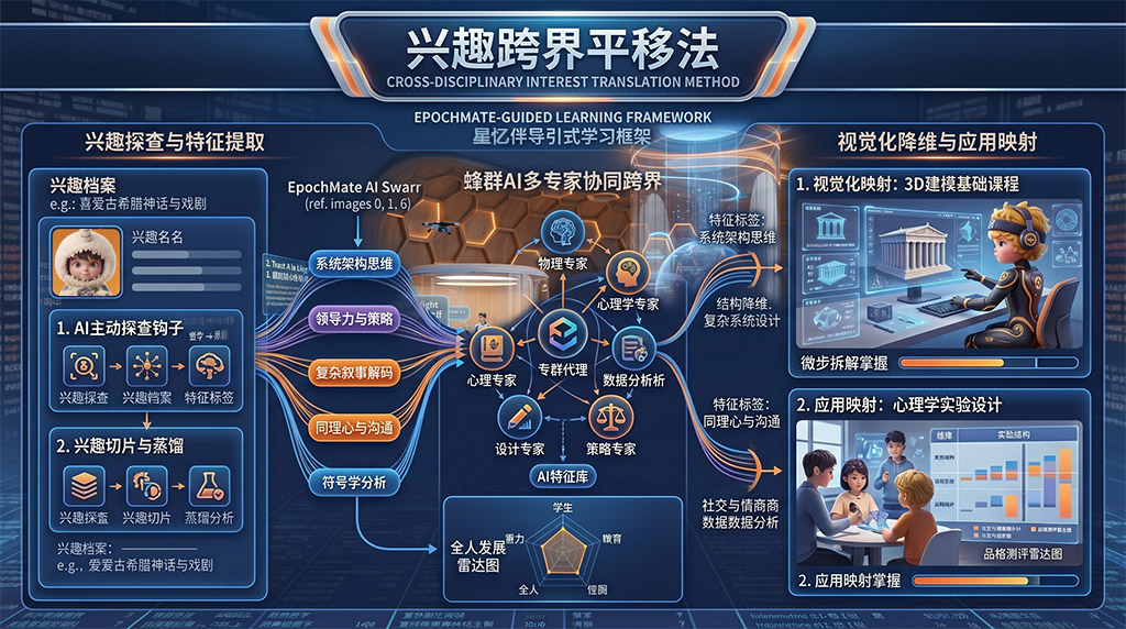 兴趣跨界平移法